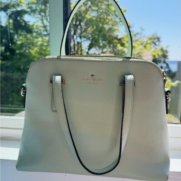 kate spade Handbags - Kate Spade Cedar Street Maise Satchel Bag/Leather Crossbody Purse /mint green